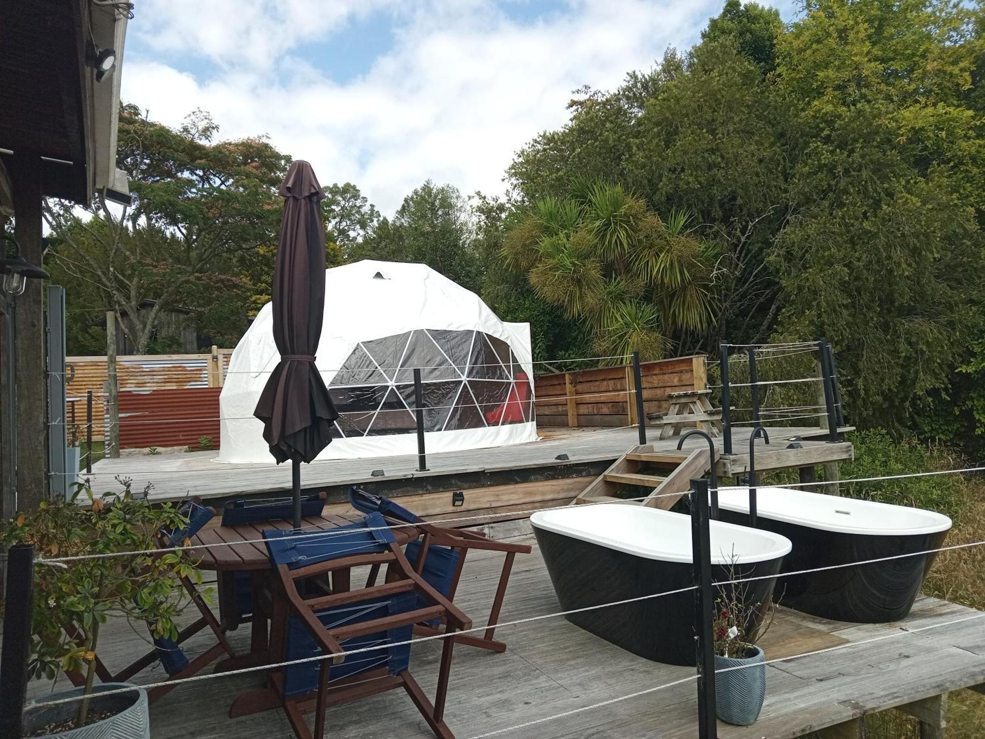 Oakridge Glamping Otel Rotorua Dış mekan fotoğraf